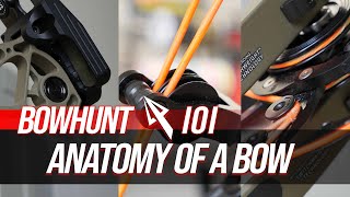 Learn the Anatomy of a Compound Bow  Bowhunt 101 [upl. by Oxford271]