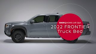 What is the 2022 Frontier truck bed size  Nissan USA [upl. by Astiram]