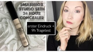 Smashbox Studio Skin Concealer Demo erster Eindruck  9h Tragetest  BeautyThoughtsbyAlex [upl. by Yllitnahc]