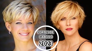 CORTES MODERNOS de CABELLO para MUJERES de TODAS las EDADES CORTES de PELO ACTUALES MODERNOS [upl. by Eimor314]