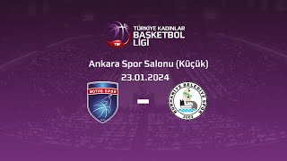 Botaş Gelişim  Aslan Yol Burhaniye Belediyespor TKBL 20Hafta [upl. by Tobiah865]