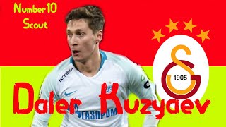 Daler Kuzyaev 2020 I Galatasaray  Skills Dribblings Passes amp Assists [upl. by Mur44]