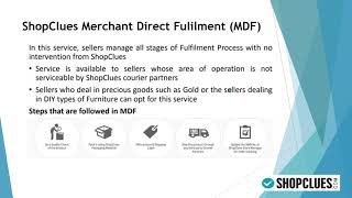 The Fulfilment and Packaging policy for sellers on ShopClues [upl. by Ennaul181]