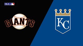 San Francisco Giants VS Kansas City Royals MLB live PLAY BY PLAY scoreboard 92124 [upl. by Otilrac]