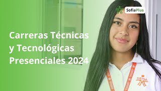 ¡Inscripciones abiertas Carreras técnicas y tecnológicas Presenciales SENA 2024 👨‍💻📚 [upl. by Naenej]