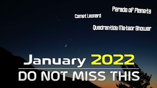 Best Astronomical Events│January 2022 [upl. by Anahc]