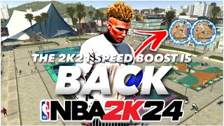 The 2K21 Speed Boost is BACK in 2K24 [upl. by Tteragram]