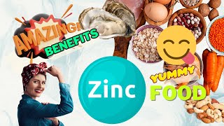 🌟The ULTIMATE Guide to ZINC Health BENEFITS and Top FOOD Sources [upl. by Kcirdderf899]