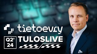 Tietoevry Q224 tuloslive ti 237 klo 855 [upl. by Llennahs]