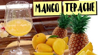 Mango Tepache  Tepache Second Fermentation  Probiotic Rich Drink From Pineapple Skin [upl. by Suinotna]