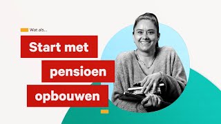 Start met pensioen opbouwen [upl. by Hcib]