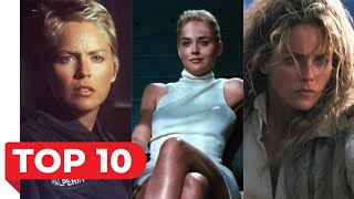 Top 10 Sharon Stone Movies [upl. by Akimet433]