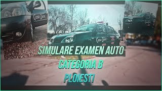 Simulare examen auto categoria B Ploiești [upl. by Arretal]