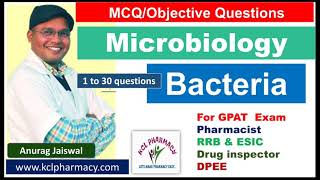 MCQ on Bacterial amp staining  Part1  Microbiology 1  Solve With Anurag Jaiswal [upl. by Stock805]