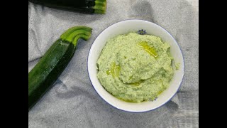 Pesto di zucchine  tutto a crudo [upl. by Aihseit347]