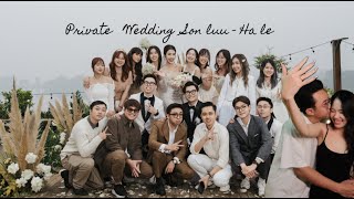 Vlog Điều Hải Sơn chưa dám nói và màn cầu hôn bất ngờ của Thành Cá tại Private Wedding [upl. by Namara]