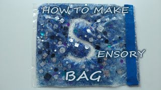 How to make Sensory Bag [upl. by Aerdnaed]