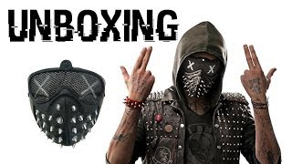 Unboxing Watch Dogs 2 Wrench Mask [upl. by Benioff]