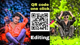 QR CODE PHOTO EDITING  One Click Photo Editing  qr code  photo editing  Snapseed QR Code [upl. by Anelad]