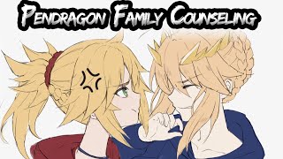 Pendragon Family Counseling  FateGrand Order Skit [upl. by Tennies705]