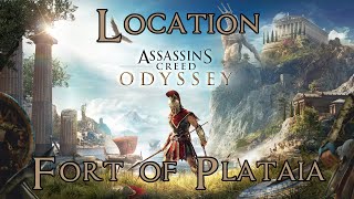 Assassins Creed Odyssey Fort of Plataia Boeotia Location 100 Completion [upl. by Krum654]