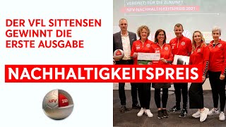 Der VfL Sittensen gewinnt den ersten NFVNachhaltigkeitspreis 🏆 [upl. by Sirrom607]