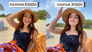 Fujifilm X100VI Vs Fujifilm X100V Camera Test Comparison [upl. by Amr606]