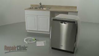 Whirlpool Dishwasher Installation Model WDF520PADM [upl. by Zela843]