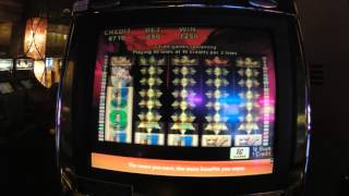 Aristocrat MAX BET Star Drifter penny slot machine bonus  Western Theme [upl. by Ynnej]