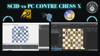 SCID vs PC CONTRE CHESS X [upl. by Ahsoyek]