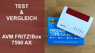 AVM FRITZBox 7590 AX Test und Vergleich mit 7590 [upl. by Artimid365]