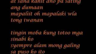 Mahal Kita  Curse One with lyrics [upl. by Eatnom]