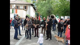 BANDA DEGLI OTTONI A SCOPPIO CRESCENZAGO 25 APRILE 2024 [upl. by Nolita233]