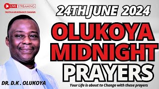 24TH JUNE 2024 UNLOCKING MY DIVINE POTENTIALS  OLUKOYA PRAYERS  THIS WEEK SHALL FAVOUR ME [upl. by Mimajneb]