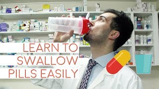 How To Swallow Tablets Easily  Best Easy Way Technique To Swallow Capsules  Difficulty Swallowing [upl. by Alba415]