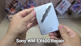 Sony WMEX600 Repair Cassette Player Walkman [upl. by Gordon]