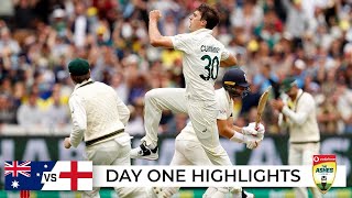 Cummins leads charge as Aussies dominate Boxing Day  Mens Ashes 202122 [upl. by Ativad]