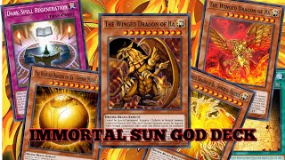 Best Way To Use This New Winged Dragon Of RA Deck In Duel Links [upl. by Eidassac]