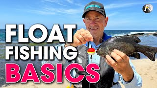 How to Set up a Float for Rock Fishing a GREAT way to fish [upl. by Nyrual]