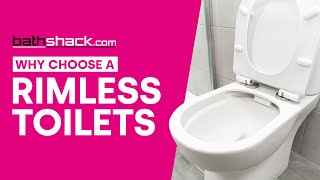 Why Choose a Rimless Toilet  Bathroom Inspiration  Bathshack [upl. by Michail]