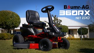 BaumrAG 36quot Electric Ride on Mower [upl. by Rains]