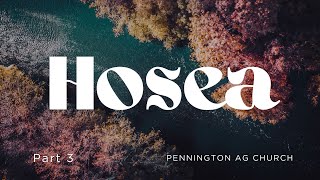 Hosea Part 3  Pennington AG Church [upl. by Tess901]