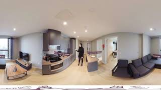 Symons House 360 Tour  Student Accommodation Leeds [upl. by Combe]