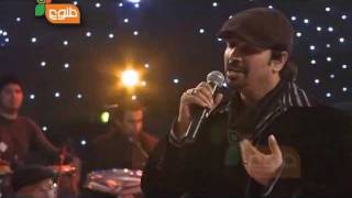 Ustad Sharif Ghazal quotSaba Ba Zolfe Yaare Manquot in Afghan Star Final Kabul 2011 [upl. by Eciuqram]