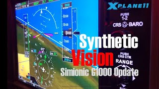 Simionic G1000 Synthetic Vision Update [upl. by Aytak]