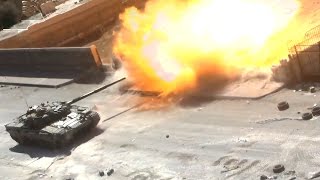 ᴴᴰ Tanks with GoPros™  get destroyed in Jobar Syria ♦ subtitles ♦ [upl. by Barty]