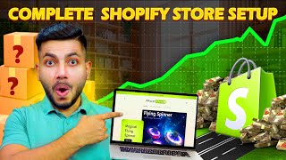 Full Shopify Store Setup Course For Dropshipping amp Ecommerce 🤯  2024 Edition [upl. by Muiram]