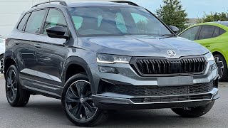 Brand New Skoda Karoq 15TSI SportLine DSG Graphite Grey Metallic [upl. by Warfield324]