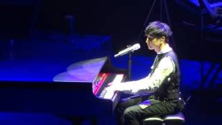 160221 JJ Lin performing Ed Sheeran  Thinking Out Loud  Shrine Auditorium in LA By Your Side [upl. by Lorianna]