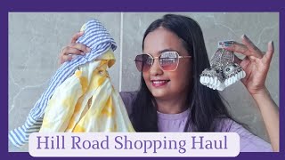 Bandra Hill Road Shopping Haul  Street Shopping  earings  jewellary  belts [upl. by Paula823]